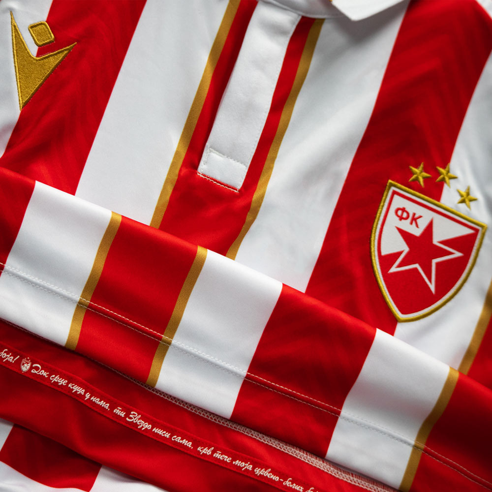 Camisa Reserva Red Star Belgrade 2022-23